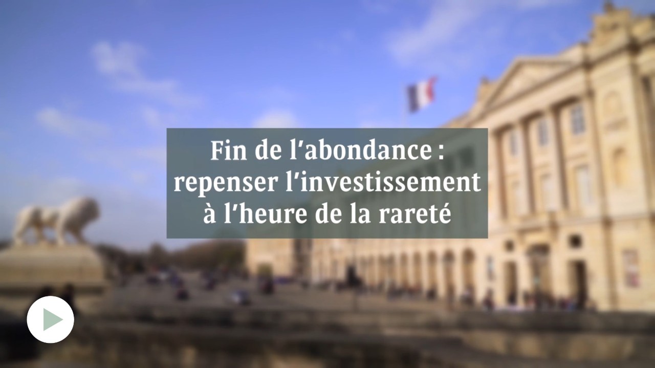 Fin de l'abondance repensez l'investissement à l'heure de la rareté