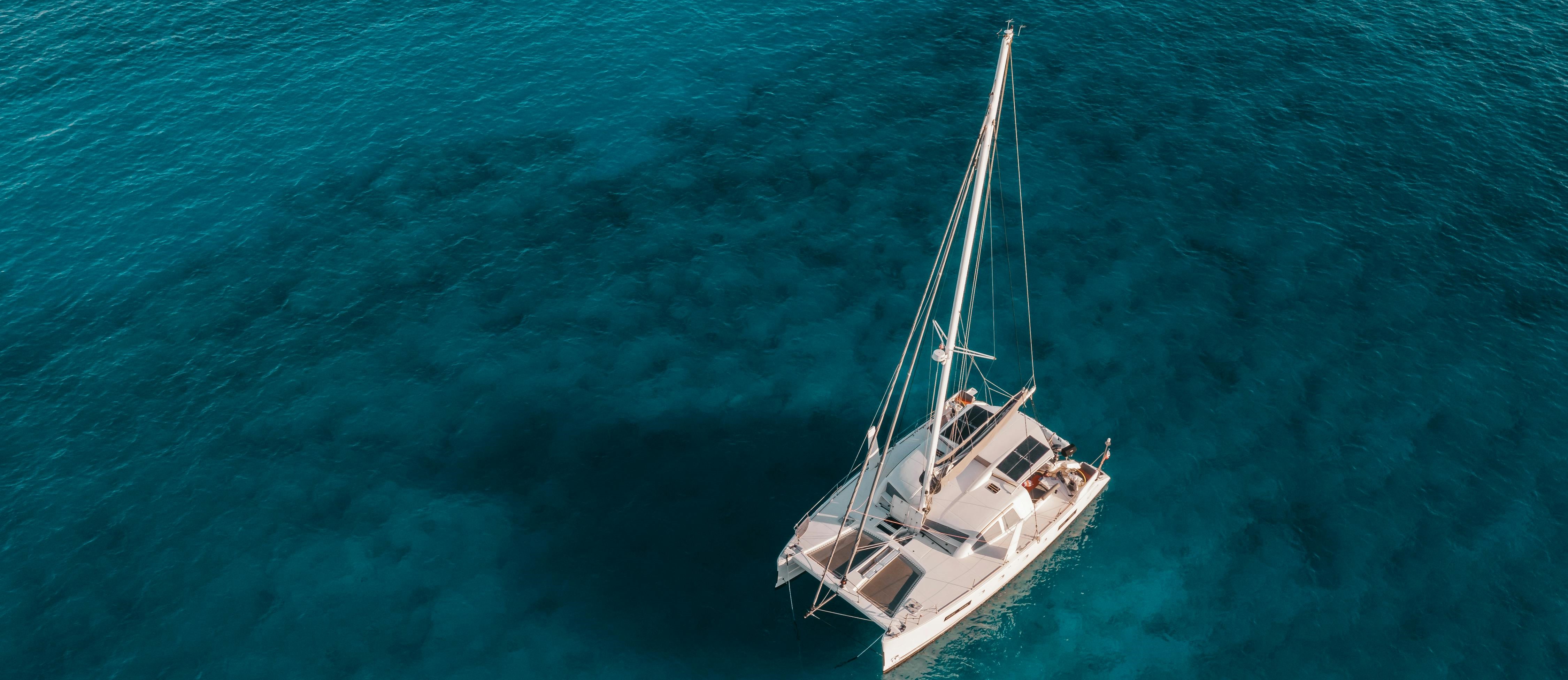 sailing boat on the sea