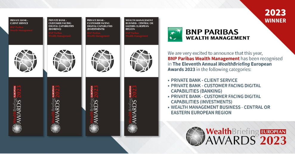 WealthBriefing European Awards | BNP Paribas Wealth Management 