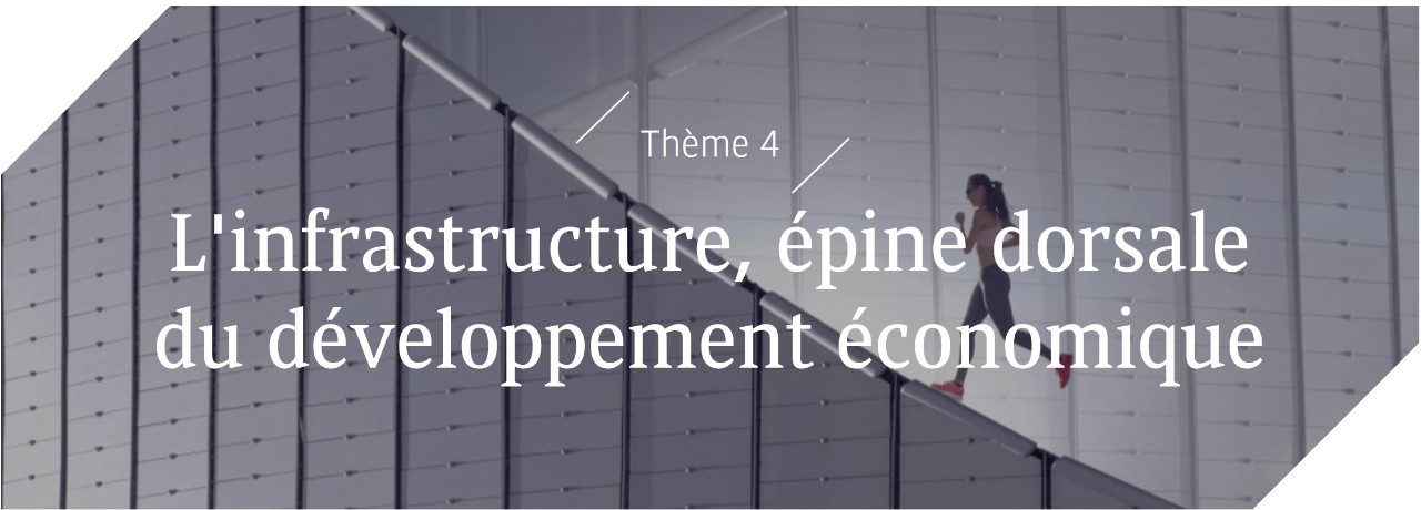 L'infrastructure, épine dorsale du développement économique